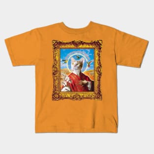 San Salvador of the Rooftops - Renaissance Painting of a Saint Kids T-Shirt